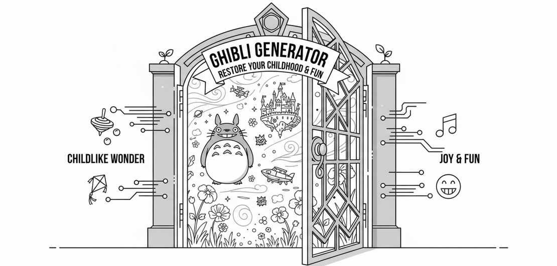 GhibliX生成吉卜力风格图